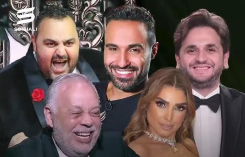 اشرف زكي وروجينا ومصطفى خاطر وأحمد فهمي وشيكو 