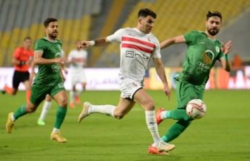 مباراة الزمالك والمصري