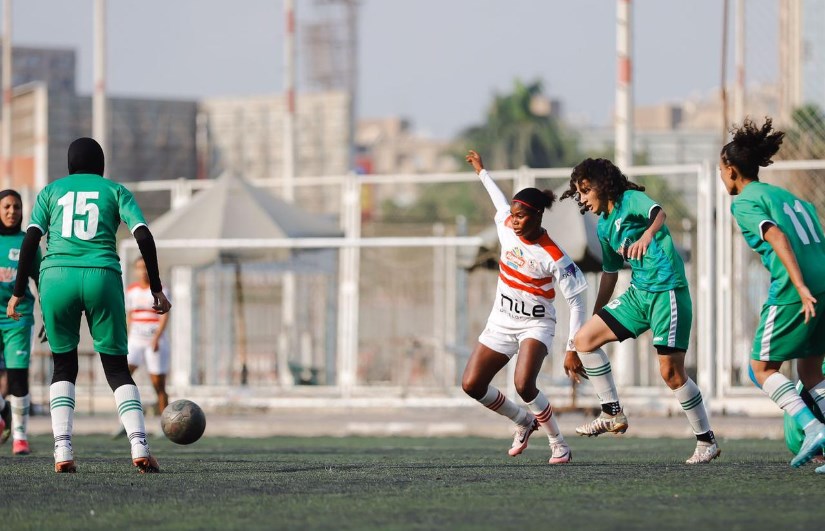 سيدات الزمالك و المصري 