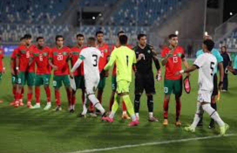 منتخب مصر  للشباب والمغرب 