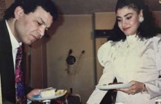 الفنانة نشوى مصطفى وزوجها 