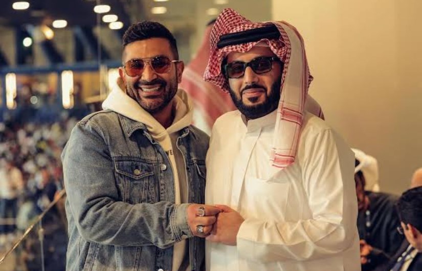 أحمد سعد وتركي آل الشيخ 