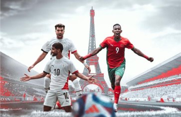 منتخب مصر الأولمبي والمغرب 