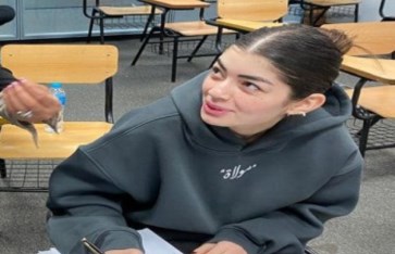 ليلى أحمد زاهر في الامتحان ليلى أحمد زاهر في الامتحان