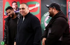 وليد دعيس مع شقيق أحمد رفعت 