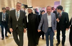 وزير البترول خلال زيارته السعودية