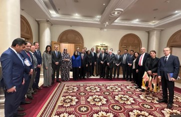 وزير الخارجية يلتقي سفراء العرب باليونسكو وزير الخارجية يلتقي سفراء العرب باليونسكو