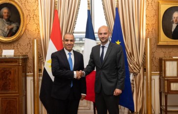 وزير الخارجية ونظيره الفرنسي وزير الخارجية ونظيره الفرنسي