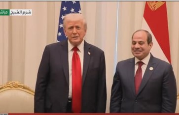 الرئيس السيسي ونظيره الأمريكي دونالد ترامب  الرئيس السيسي ونظيره الأمريكي دونالد ترامب