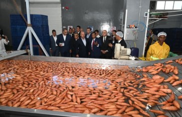 كامل الوزير يفتتح مصانع جديدة بجمصة كامل الوزير يفتتح مصانع جديدة بجمصة