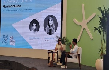 ندوة منة شلبي  ندوة منة شلبي