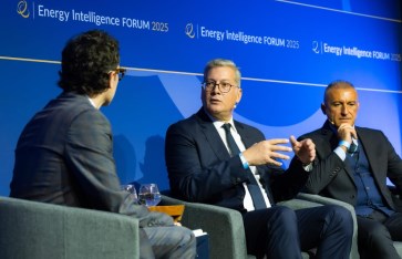 وزير البترول خلال اللقاء  وزير البترول خلال اللقاء