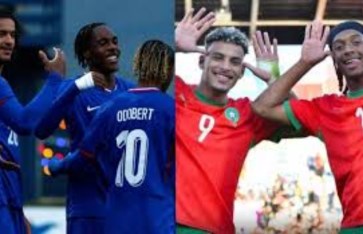 المغرب وفرنسا في مونديال الشباب  المغرب وفرنسا في مونديال الشباب