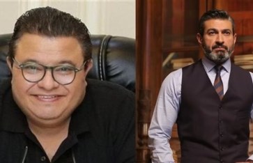 المخرج خالد جلال والنجم ياسر جلال المخرج خالد جلال والنجم ياسر جلال