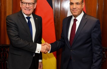 لقاء وزير الخارجية مع نظيره الألمانى لقاء وزير الخارجية مع نظيره الألمانى