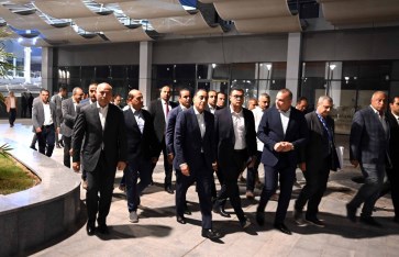 جولة رئيس الوزراء فى حدائق الفسطاط جولة رئيس الوزراء فى حدائق الفسطاط