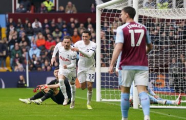 مباراة توتنهام وأستون فيلا 