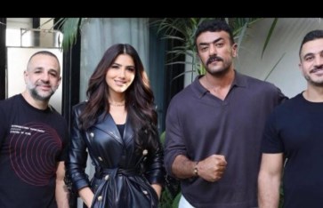 أحمد العوضي ومي عمر  أحمد العوضي ومي عمر