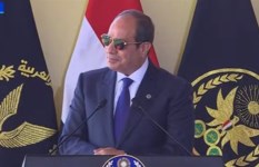 الرئيس السيسي في حفل تخرج كلية الشرطة 2025