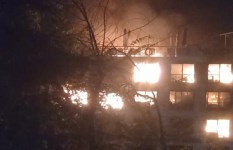 حريق سفينة سياحية بالأقصر