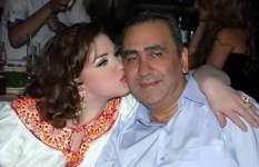 ميادة الحناوي وشقيقها الراحل