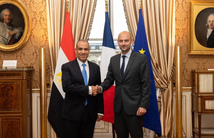 وزير الخارجية ونظيره الفرنسي وزير الخارجية ونظيره الفرنسي