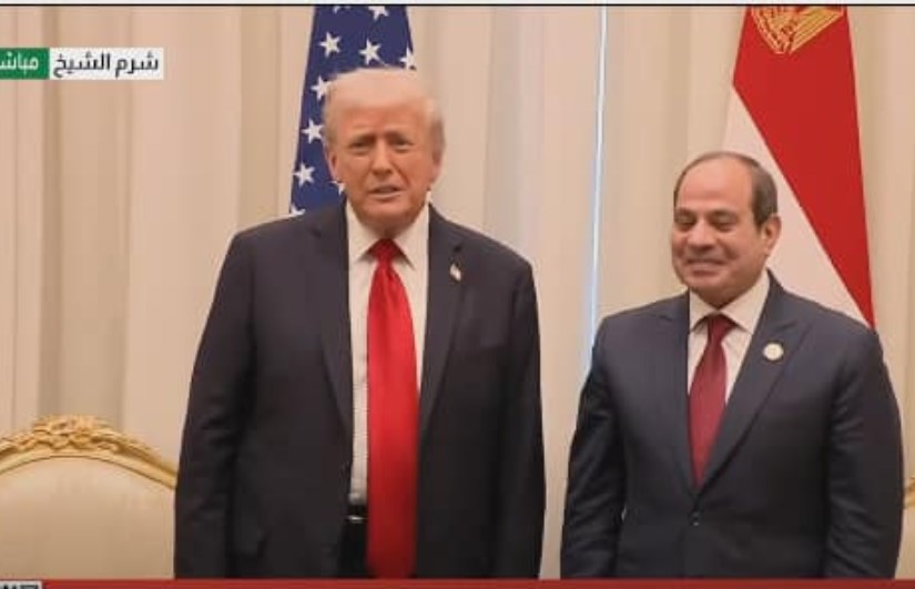 الرئيس السيسي ونظيره الأمريكي دونالد ترامب الرئيس السيسي ونظيره الأمريكي دونالد ترامب