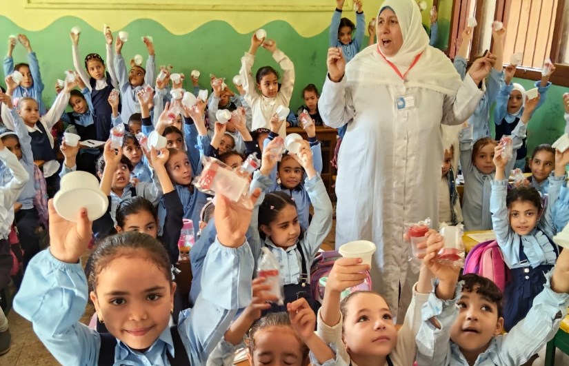 الصحة تطلق حملة مكافحة الطفيليات المعوية الصحة تطلق حملة مكافحة الطفيليات المعوية