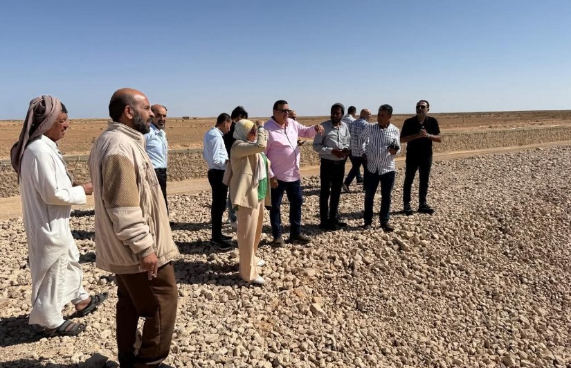 تسليم المدفن الصحي الآمن بمدينة براني بمحافظة مطروح تسليم المدفن الصحي الآمن بمدينة براني بمحافظة مطروح