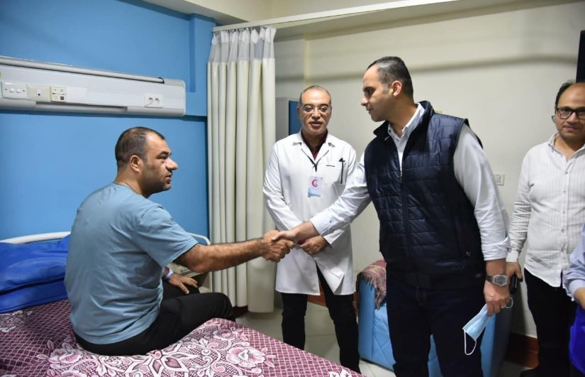 نائب وزير الصحة يتفقد مستشفى العريش نائب وزير الصحة يتفقد مستشفى العريش