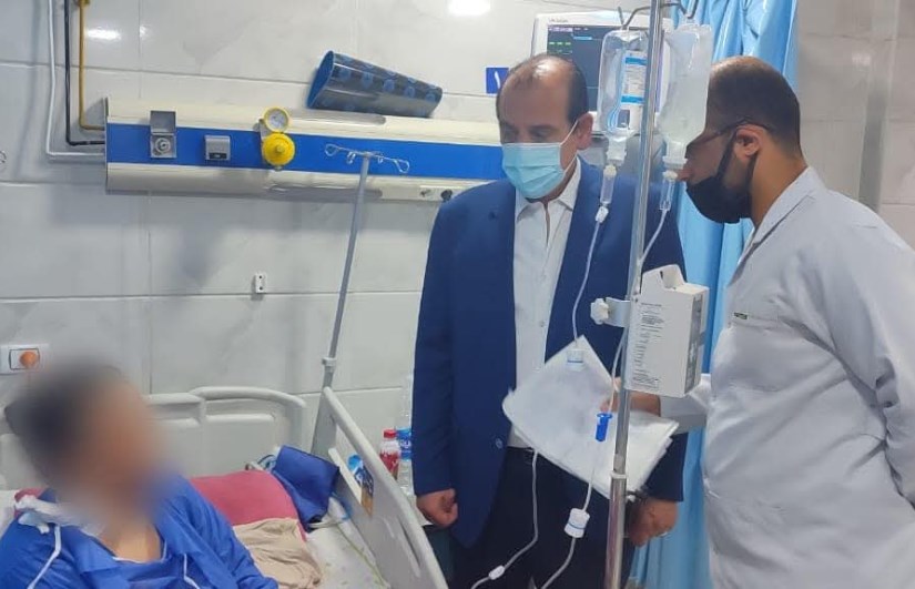 نائب وزير الصحة يتفقد مستشفيي حلوان نائب وزير الصحة يتفقد مستشفيي حلوان
