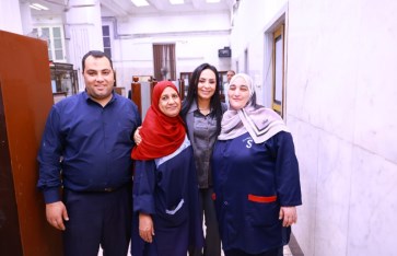 جانب من الزيارة 