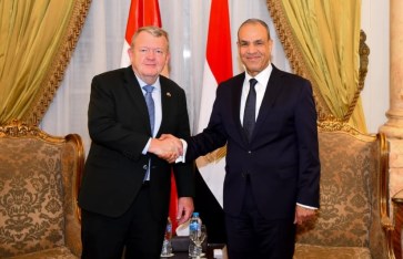 وزير الخارجية يلتقي نظيره الدنماركي