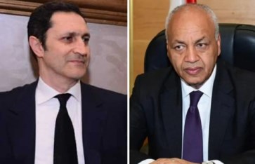 علاء مبارك ومصطفى بكري