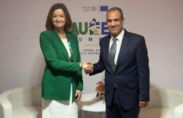 وزير الخارجية يلتقي نظيرته السلوفينية