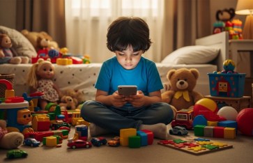 ادمان الأطفال للسوشيال ميديا