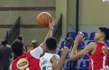 سلة الأهلي والاتحاد السكندري 