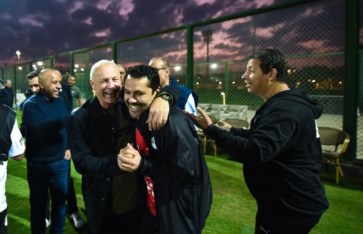 أبو ريدة في معسكر منتخب مصر الثاني 