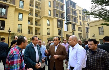 جولة رئيس الوزراء بمشروع روضة السيدة 2