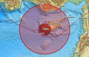 زلزال قبرص اليوم 