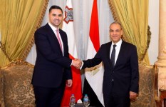 وزير الخارجية مع نائب رئيس الوزراء بجمهورية مالطا وزير الخارجية مع نائب رئيس الوزراء بجمهورية مالطا