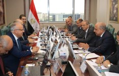 اجتماع وزيرا الكهرباء والري