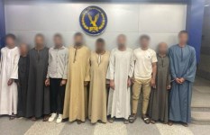  المتهمين بالقاء حجارة على لجنة انتخابية في قنا