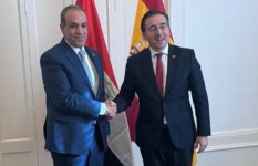 وزير الخارجية ونظيره الإسباني 