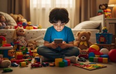 ادمان الأطفال للسوشيال ميديا