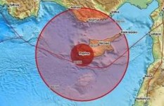 زلزال قبرص اليوم 