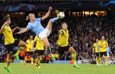 مباراة مانشستر سيتي وبوروسيا 