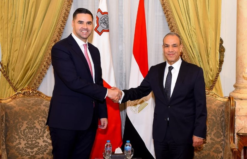 وزير الخارجية مع نائب رئيس الوزراء بجمهورية مالطا وزير الخارجية مع نائب رئيس الوزراء بجمهورية مالطا