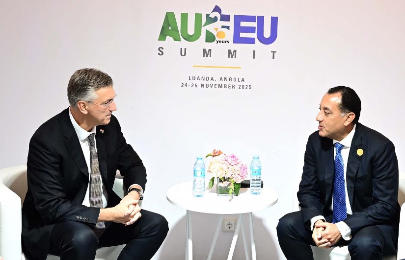 رئيس الوزراء يلتقي نظيره الكرواتي