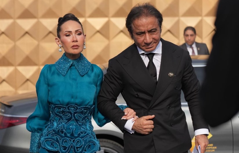 أحمد عز وزوجته أحمد عز وزوجته